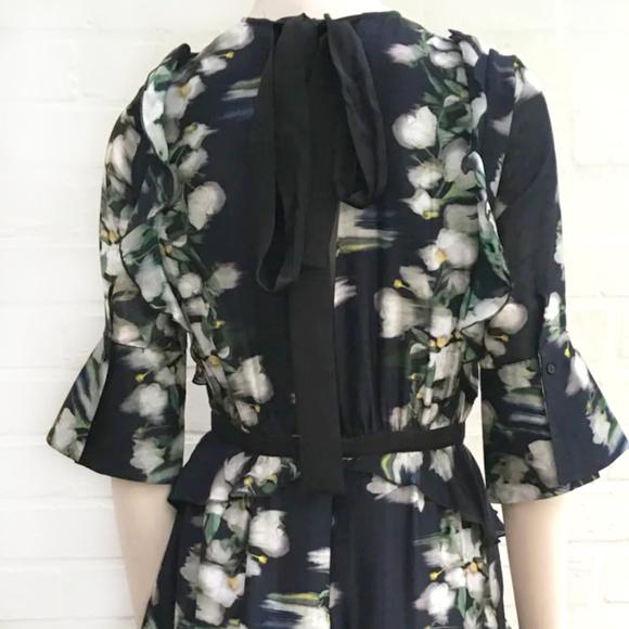 H&M Conscious Exclusive – Organic Silk Floral Dress - Picture 7 of 7